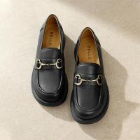 百丽气质通勤乐福鞋女新潮流单鞋A5V1DAA4