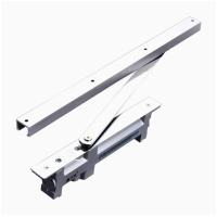 华万成 闭门器暗装缓冲液压防火门自动关门器闭门器 080超薄款(宽28厚62)