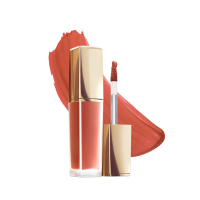 雅诗兰黛绝色云裳唇釉599#烟杏云色 配拎袋