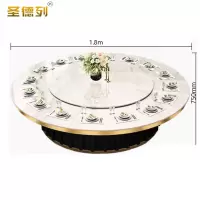 圣德列餐桌一桌十椅F-7套