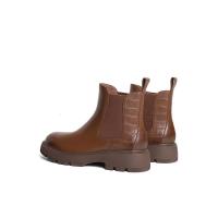 森达时尚切尔西靴女冬新潮流厚底显瘦短靴4SN40DD3