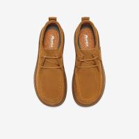 Bata牛津鞋女冬季复古英伦风牛皮通勤单鞋K8195DM3