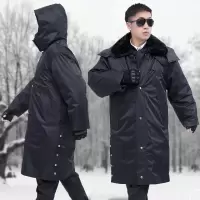 迅迈 黑色 (中长款)过臀部XL(175)推荐145-160斤 冬季长款军棉大衣 单位;件