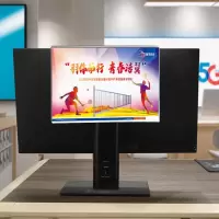 Zhongyzn 3mm透明亚克力,挂在受理坐席的显示器背后,可插入横向A4的宣传画
