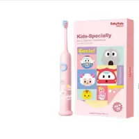 舒客 宝贝儿童智护声波电动牙刷F2 粉色 单位:个