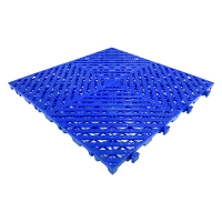 臻远 ZY3121304地格栅塑料拼接地板垫网格垫板 蓝色