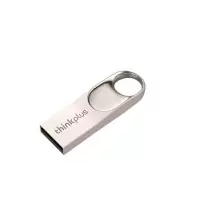 联想(Lenovo) 金属直插式优盘便携迷你 U盘 银色 8GB TU201Plus升级版 (单位:个)