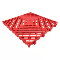 臻远 ZY3121311地格栅塑料拼接地板垫网格垫板 红色