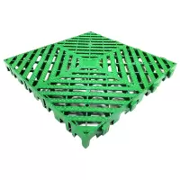 臻远 ZY3121315地格栅塑料拼接地板垫网格垫板 绿色