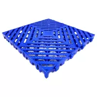 臻远 ZY3121316地格栅塑料拼接地板垫网格垫板 蓝色