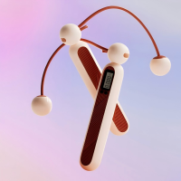 川崎计数跳绳KH5808 胭脂粉