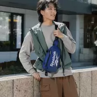 REEBOK 陨石单肩斜挎包RB240007M 蓝色/红色
