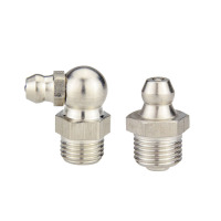 不锈钢黄油嘴国标304加油嘴头直 G1/4 1个