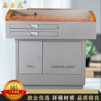 鑫金虎 钢制多媒体讲台学校教室老师讲课桌中控电子讲台 1140*820*1000mm