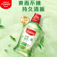 高露洁贝齿清新茶健漱口水茉莉绿茶味500ml