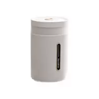 十足酷 智能炫彩简约加湿器细腻水雾轻音 1L大容量 白色 SZK-V21