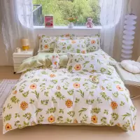 雅鹿加密精舒棉四件套YLZZLY21(花色:普塞风情)200*230cm /套
