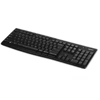 罗技  k270  无线键盘  黑色