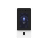 海康威视(HIKVISION) 考勤门禁一体机可视对讲室外机人脸识别指纹密码IC卡支持云考勤触摸屏门禁机 D11 PRO