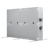 臻远智能密集架移动资料柜钢制轨道1列4组标准尺寸2300*900*560mm