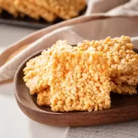 刻凡 糯米锅巴500g安徽特产小吃手工可以吃很久的零食休闲食品 糯米锅巴咸味500g*1箱