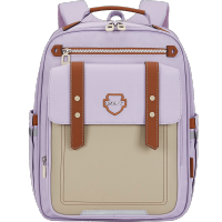 卡拉羊 超轻云朵书包(20L 小学3-6年级) 薰衣草紫