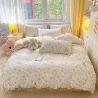 雅鹿温馨全棉四件套YLZZLY23(花色:林岚猫咪) 200*230cm/套