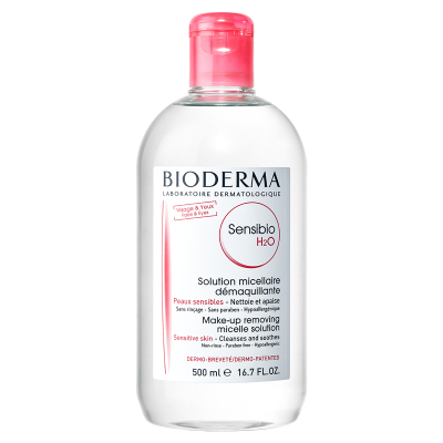 贝德玛(BIODERMA) 舒妍多效洁肤液500ml(红大)