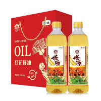 中粮塔原纯正红花籽油礼盒900ml*2