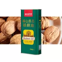 臻味高山原态核桃油1L装家用食用油凉拌热炒无添加1L高山原态核桃油1L