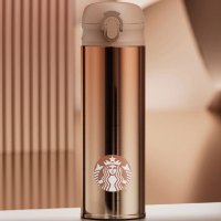 星巴克幸运金款弹跳保温杯11155130