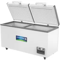 圣托/shentop 冰柜 STLW-C888 双门 820L 3级 机械控温 白色 直冷 0401014465&&