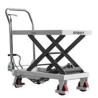 QSLIFT 手动平台车 TF50 0.5吨 桌面850mmX500mm 台