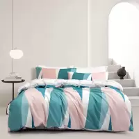 水星家纺 枕边话全棉抗菌四件套DH枕边话-S05(茶氨酸)180cm×200cm /套