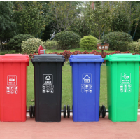 l环卫垃圾桶 120L塑料分类垃圾箱