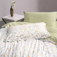 水星家纺床上用品三件套DH芳华锦年-T03(抗菌)120cm×200cm(适配150*210cm被芯)125961/套