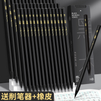 真彩黑木铅笔 60支