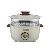 膳魔师(THERMOS)全身水洗电火锅 多功能电火锅 3L分体式电火锅 EHA-4331A-W