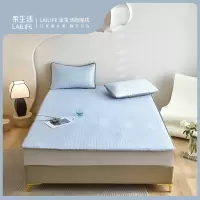 莱生活乳胶凉席三件套 浅蓝色 150*200