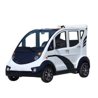 勇威 电动巡逻车 治安巡查皮卡四轮电动车 8座全封闭巡逻车高配