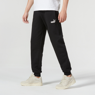 彪马(PUMA)男裤新款运动裤户外时尚跑步健身舒适透气休闲针织长裤679607-01 ZP