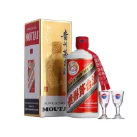 茅台 飞天茅台 53度酱香型 500ml单瓶装白酒(年份随机)