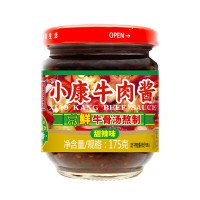 小康牛肉酱 下饭菜拌面酱火锅蘸料调味品 甜辣175g*2