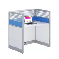 DXBG办公桌员工位桌椅组合经济型工位挡板电脑桌财务屏风卡座单人位(不含椅)