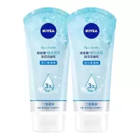 妮维雅 女士凝水活采泡沫洁面乳双支装 200ml