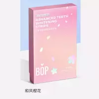 bop 酵素锁白牙贴 樱花味 7对*1盒