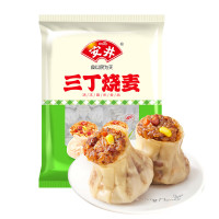安井 三丁烧麦 800g 烧卖约16个 干蒸面点早餐 家庭量贩装