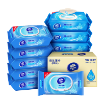 维达(Vinda)RO纯水湿巾 80片*12包 湿纸巾 整箱
