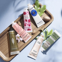 欧舒丹护手霜套装30ml*3 支香味随机 配拎袋