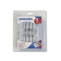 博世DREMEL琢美通用/木工铣刀/附件套装/高速钢钻头/清洁/抛光附件套装木工铣刀附件套装(6件)